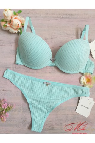 Нежный хлопковый комплект Jasmine 1802/5 SEIM + 5105/5 Julimi